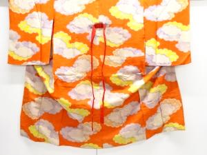 アンティーク　雲模様長襦袢